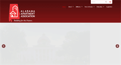 Desktop Screenshot of alabamaapartmentassociation.com
